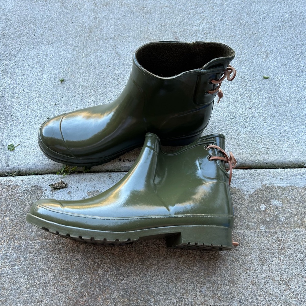 Women’s Green Sperry Boots